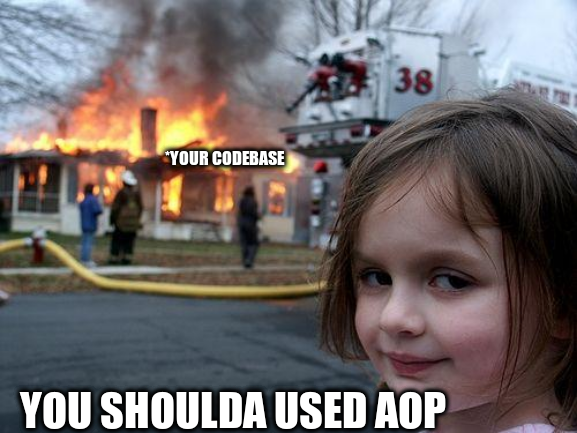 codebase on fire!